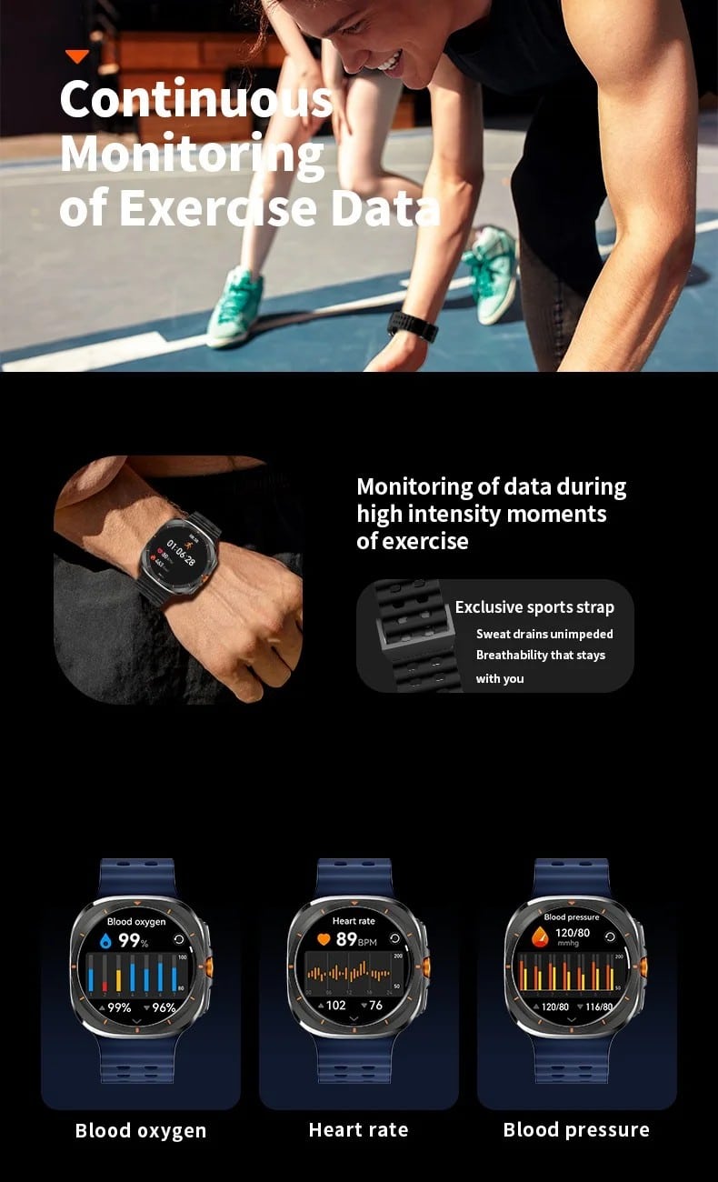 HD8 Ultra Calling Smart Watch - detail 11