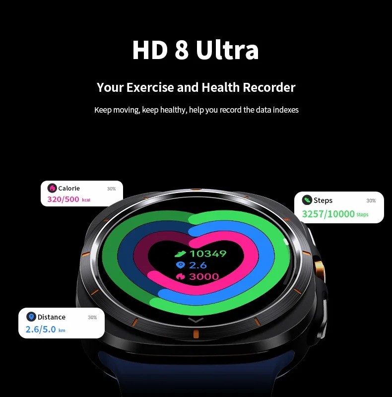 HD8 Ultra Calling Smart Watch - detail 15