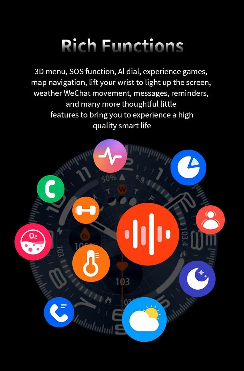 HD8 Ultra Calling Smart Watch - detail 21