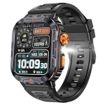 Health Monitoring Smart Watch with Tactical Flashlight Voice Assistant Sports Watch | NX20-WearableMaster