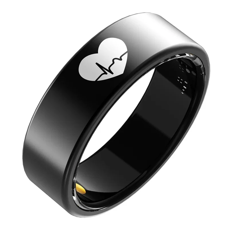 wearablemaster heart pattern smart ring waterproof ecg heart rate blood oxygen blood pressure sleep tracker with ch gallery 01 R30 smart ring product image