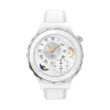 Silver Shell White Leather