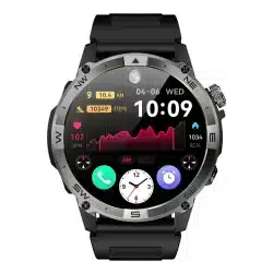HK08 1.43-Inch AMOLED GPS Smart Watch with Compass, Altitude, Pressure, Bluetooth Calling, 530mAh Battery and IP68 - Image 11