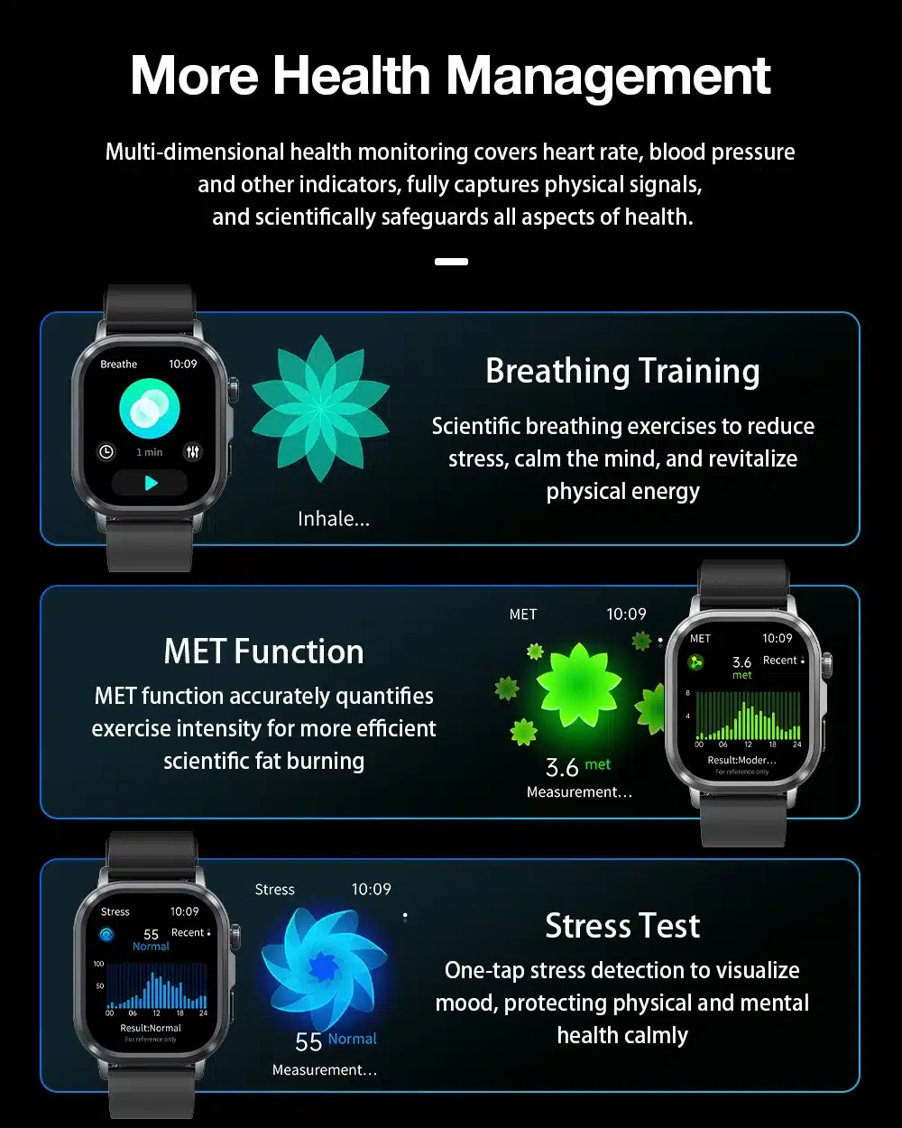 HL7 smart watch sport modes