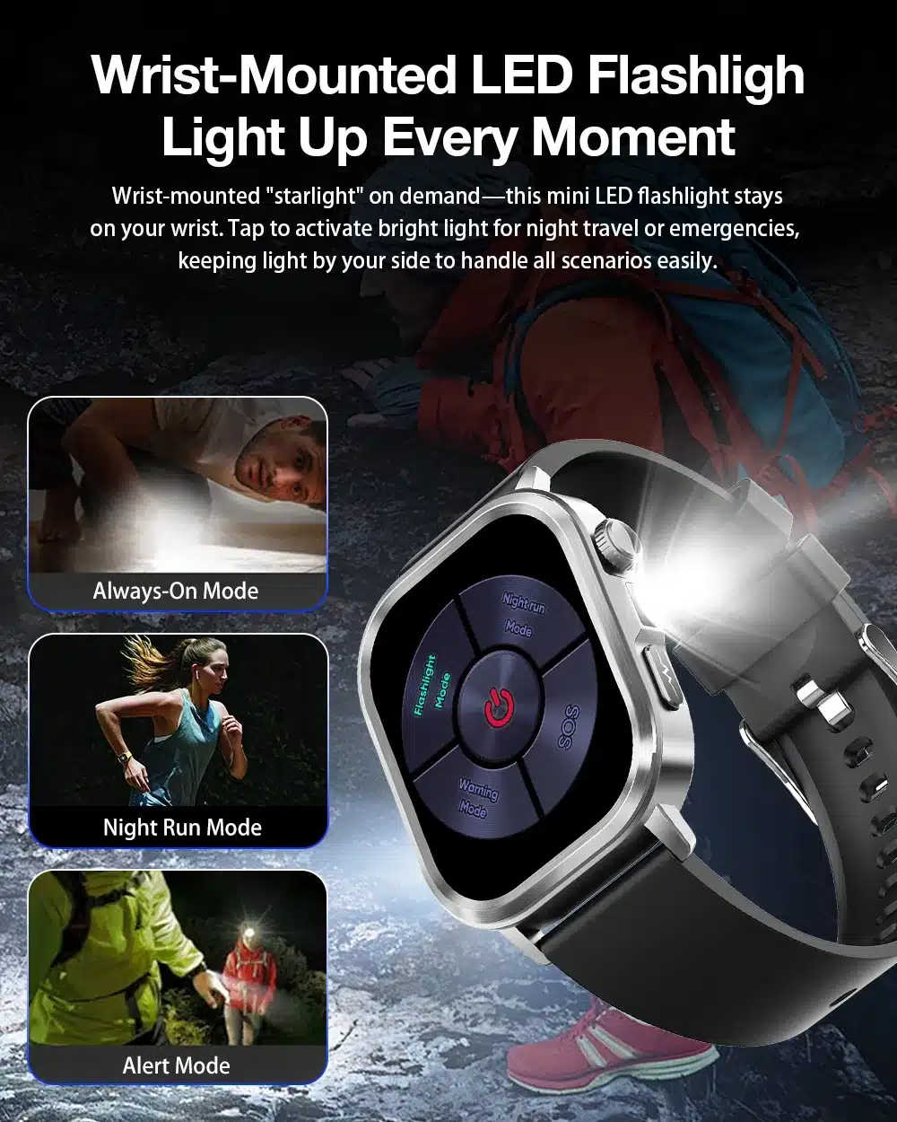 HL7 smart watch dimensions and hardware parameters