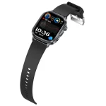 HL7 1.95-Inch AMOLED Smart Watch with Bluetooth Calling, LED Flashlight, Wellness Tracking and SOS Calls