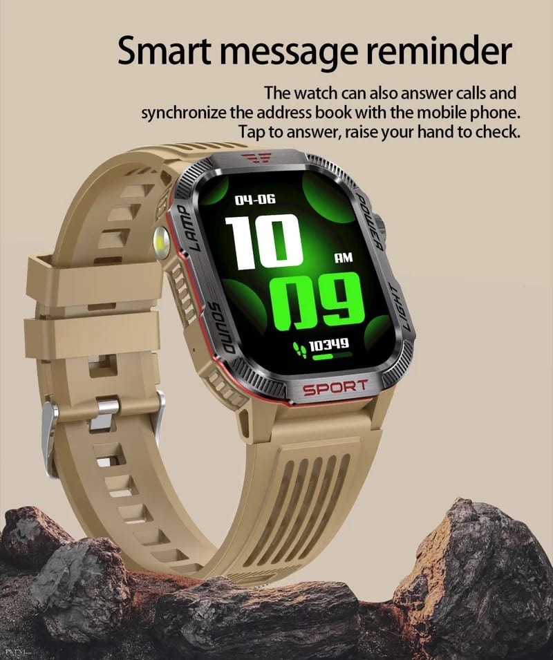 HT29 Outdoor Utility Calling Smart Watch - detail 07