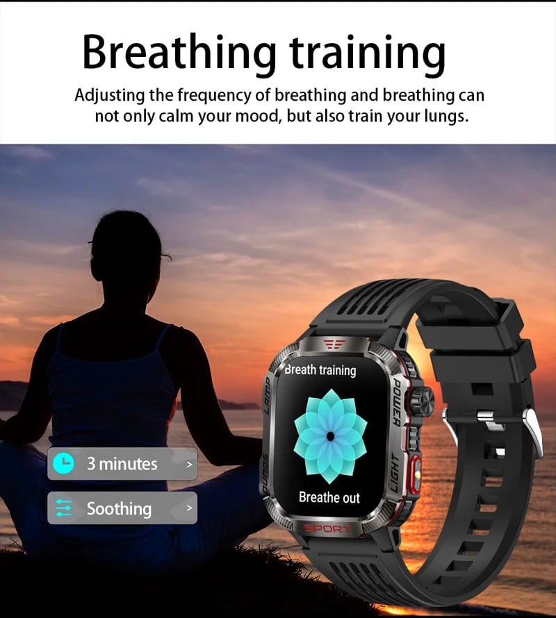 HT29 Outdoor Utility Calling Smart Watch - detail 15