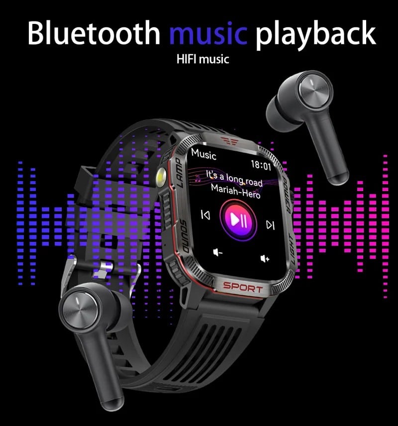 HT29 Outdoor Utility Calling Smart Watch - detail 17