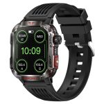 HT29 Outdoor Utility Calling Smart Watch with 2.01-Inch Display, Banknote Detection, Compass, Altitude and Air-Pressure Tools, LED Flashlight and 600mAh Battery