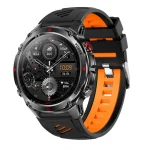 HT37 1.46-Inch HD GPS Smart Watch with Flashlight, Altitude, Pressure, Bluetooth Calling, 30M and 540mAh Battery