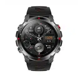 HT37 1.46-Inch HD GPS Smart Watch with Flashlight, Altitude, Pressure, Bluetooth Calling, 30M and 540mAh Battery - Image 9