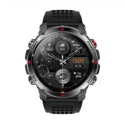 HT37 1.46-Inch HD GPS Smart Watch with Flashlight, Altitude, Pressure, Bluetooth Calling, 30M and 540mAh Battery - Image 11
