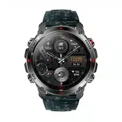 HT37 1.46-Inch HD GPS Smart Watch with Flashlight, Altitude, Pressure, Bluetooth Calling, 30M and 540mAh Battery - Image 13