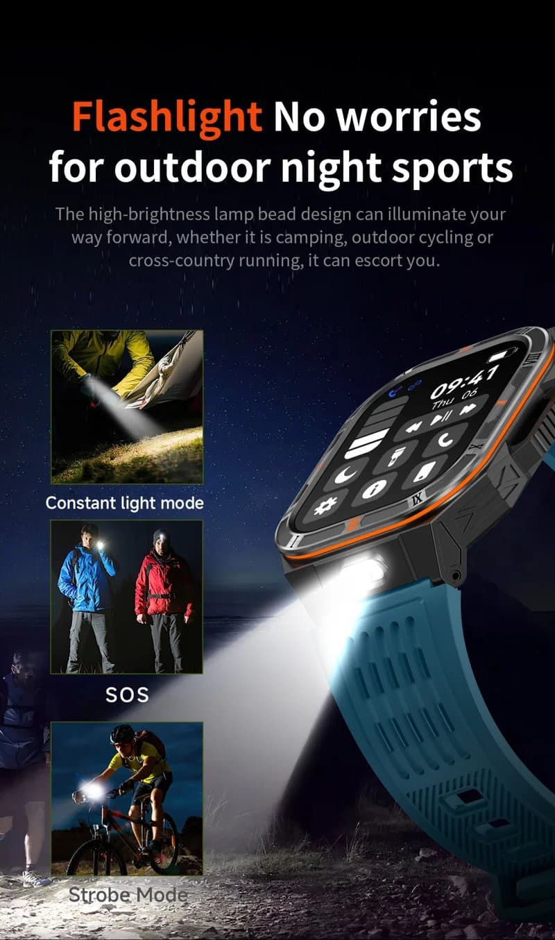 HT38 Outdoor Calling Smart Watch - detail 07