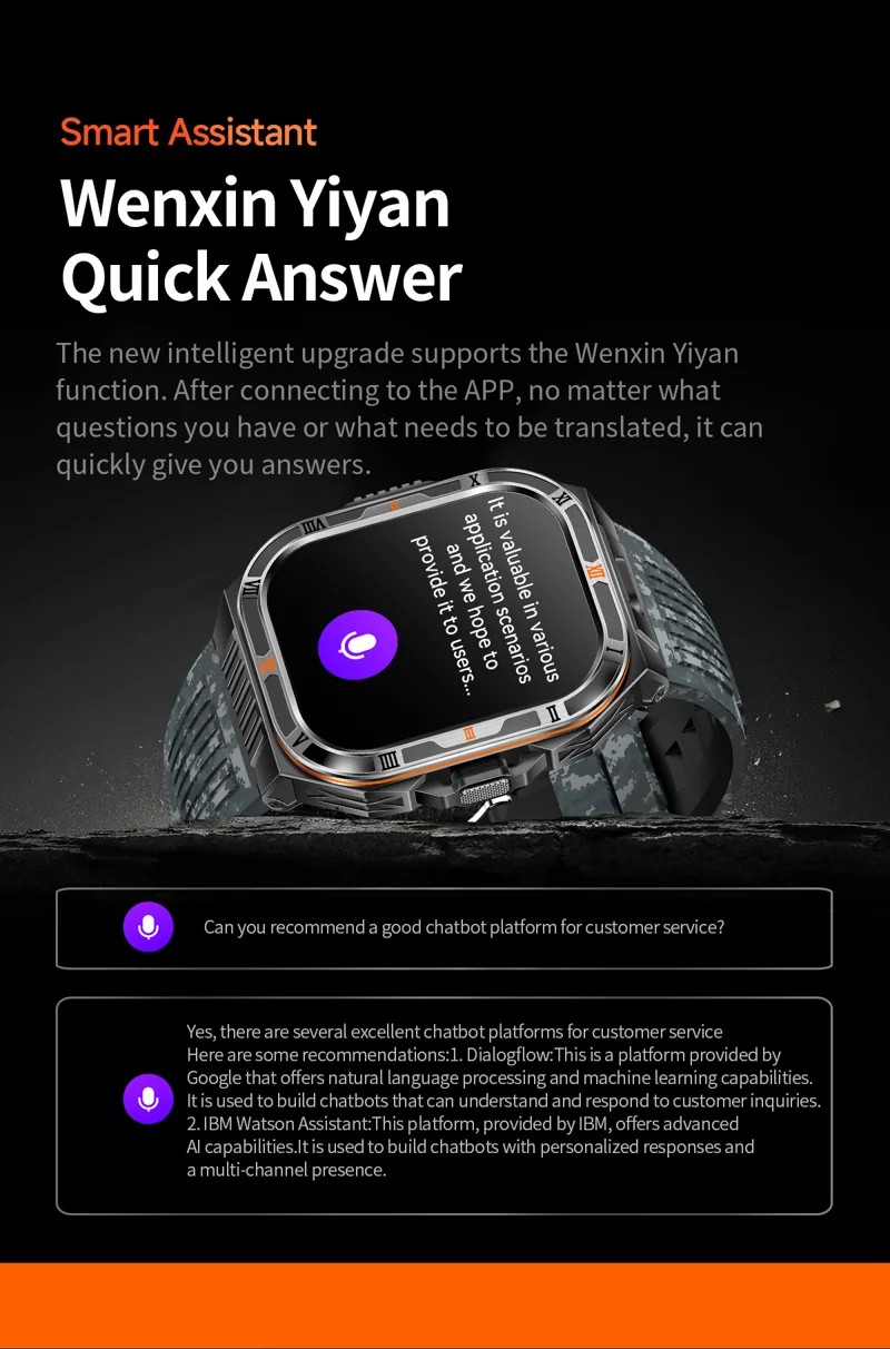 HT38 Outdoor Calling Smart Watch - detail 08