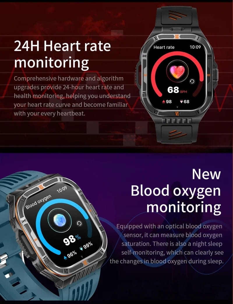 HT38 Outdoor Calling Smart Watch - detail 13