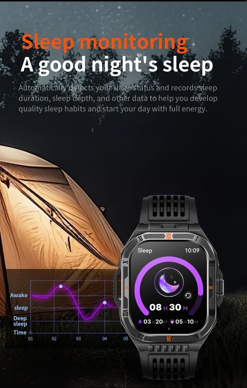 HT38 Outdoor Calling Smart Watch - detail 14