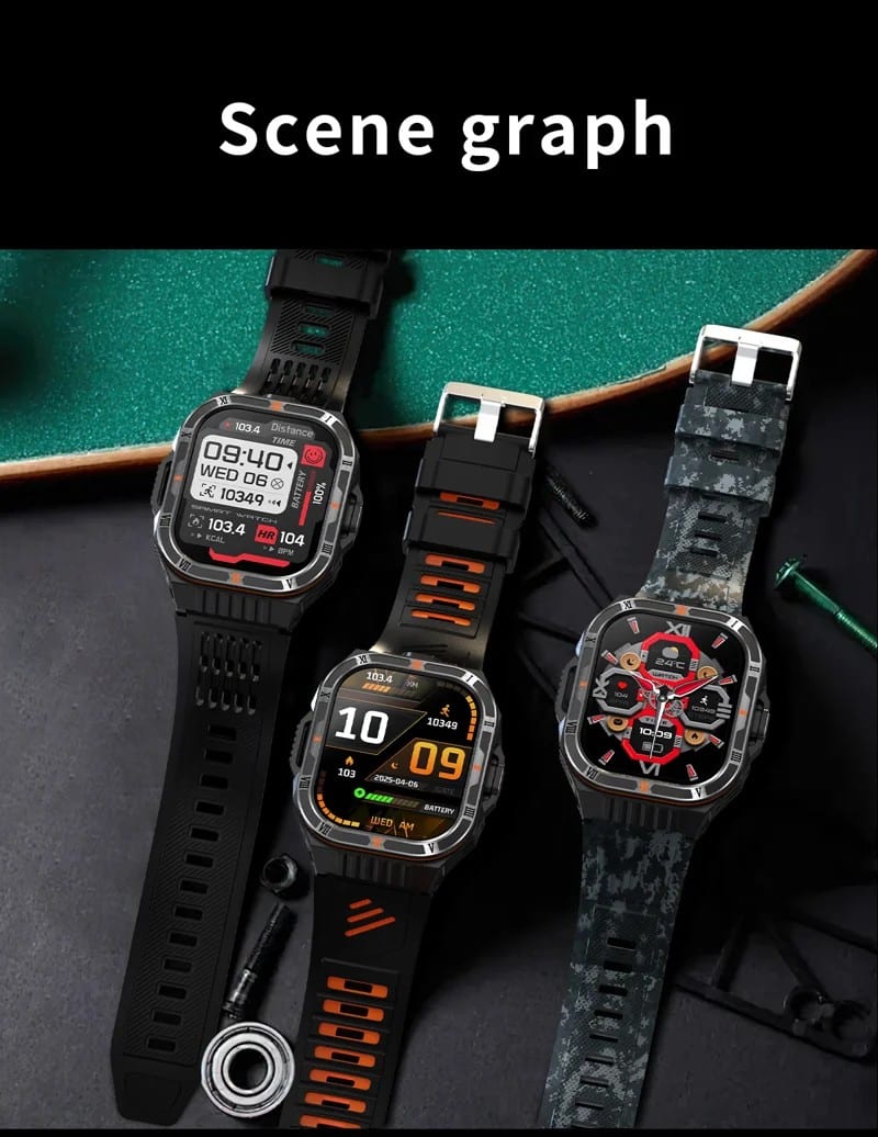 HT38 Outdoor Calling Smart Watch - detail 19