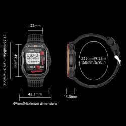 HT38 Outdoor Calling Smart Watch - gallery 09