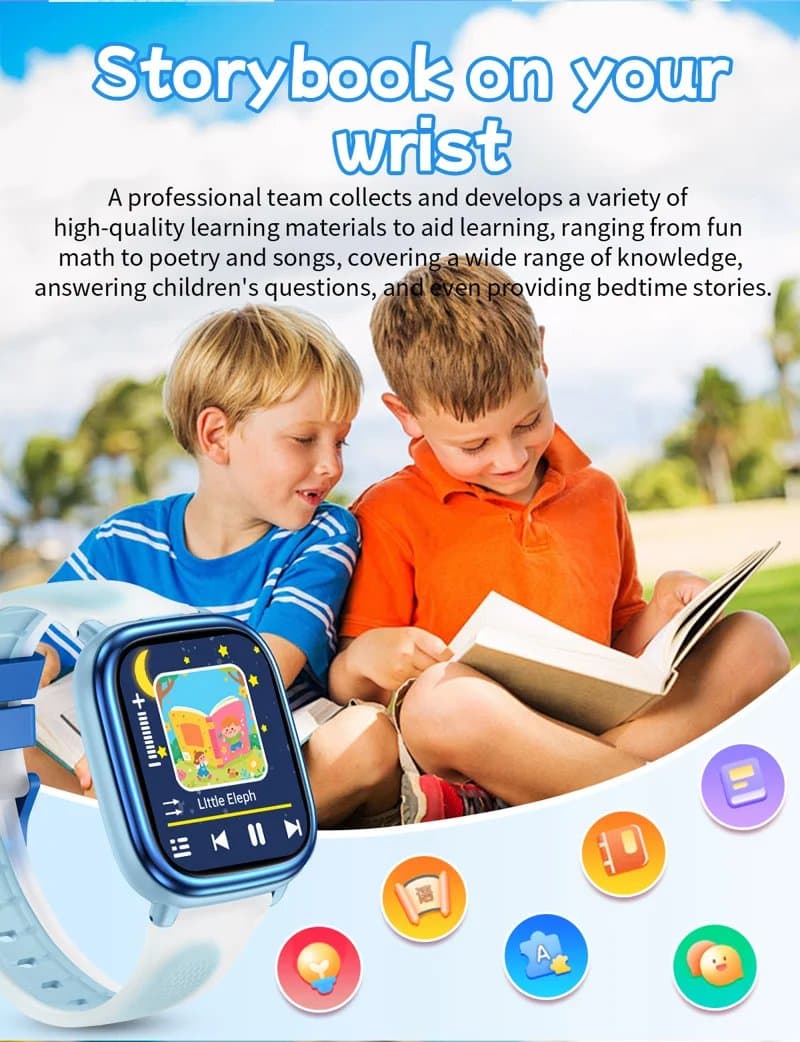 HT40 Kids Learning and Fitness Smart Watch - detail 04