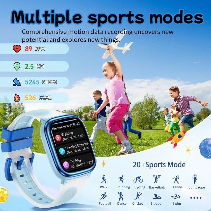 HT40 Kids Learning and Fitness Smart Watch - detail 13