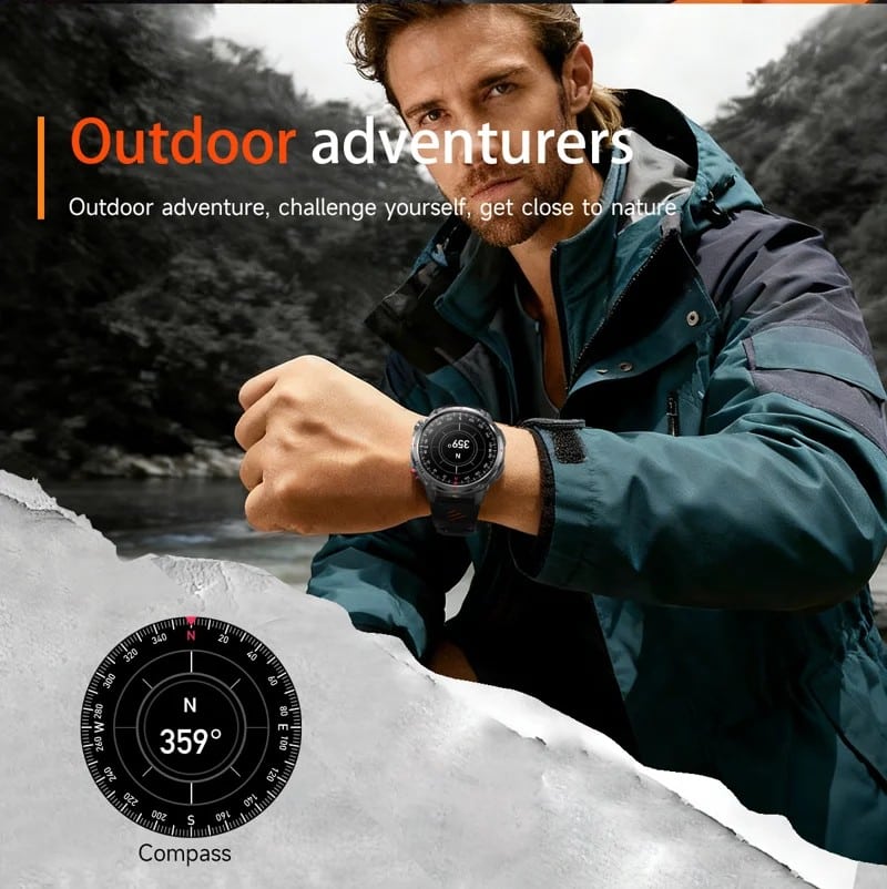 HT45 Outdoor Bluetooth Calling Smart Watch - detail 04
