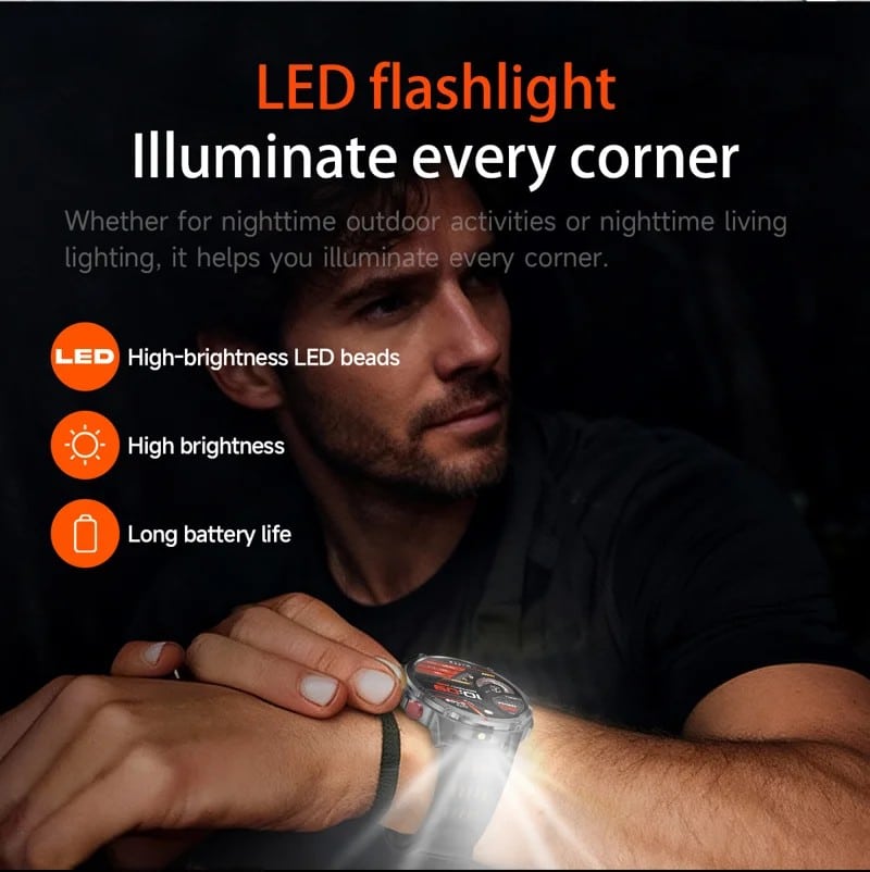 HT45 Outdoor Bluetooth Calling Smart Watch - detail 05