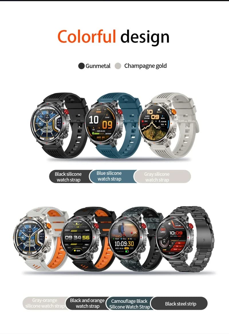 HT45 Outdoor Bluetooth Calling Smart Watch - detail 10