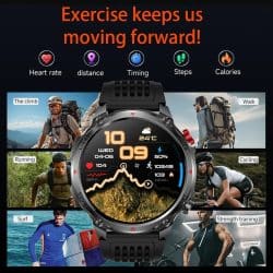 HT45 Outdoor Bluetooth Calling Smart Watch - gallery 03
