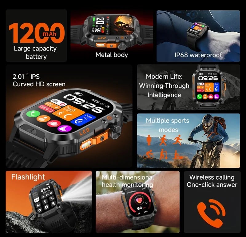 HT46 Smart Watch - detail 02
