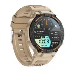 HW50 1.6-Inch Rugged Smart Watch with LED Flashlight, Bluetooth Calling, IP67 and Multi-Sport Modes - Image 7
