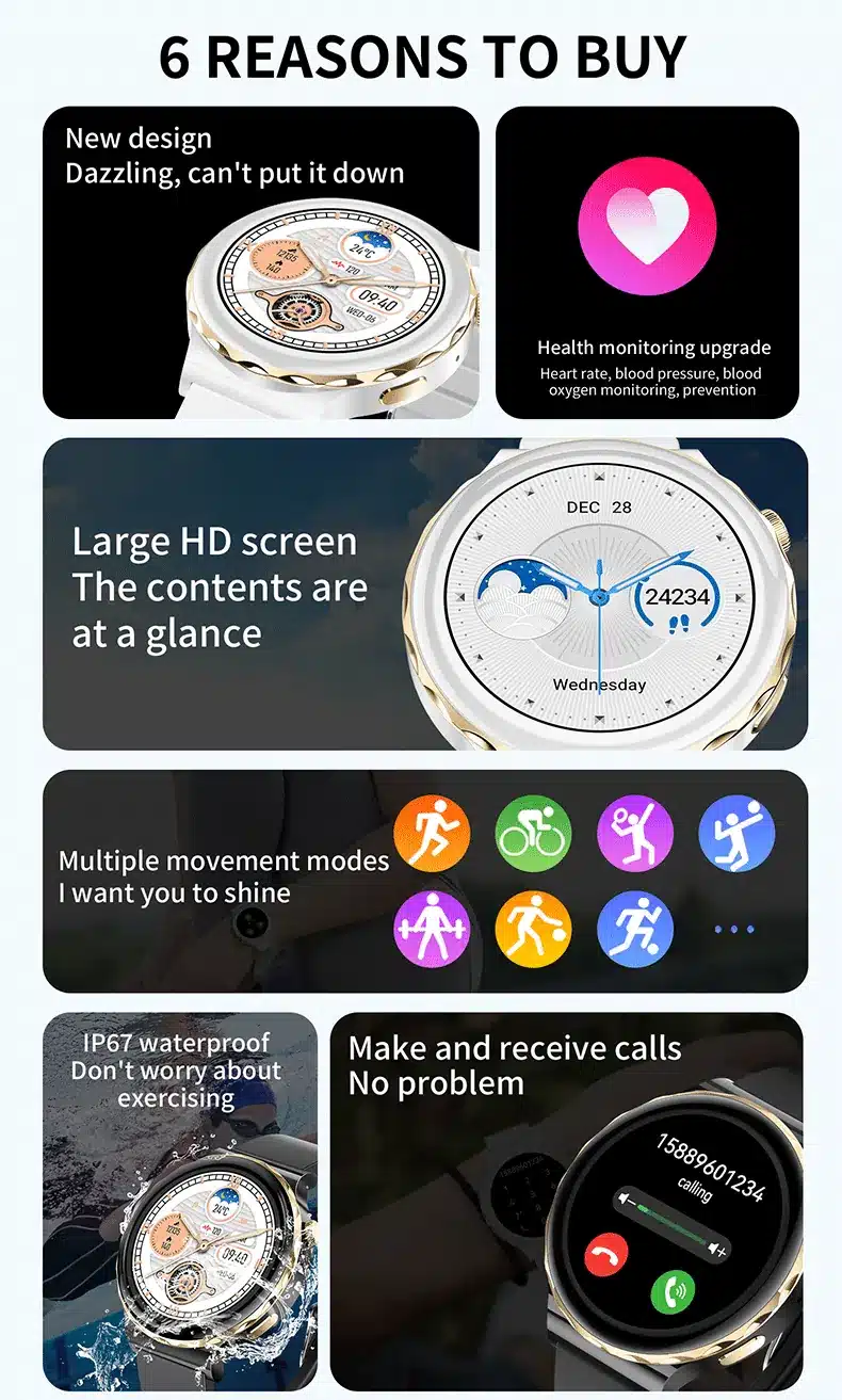 HW52 smart watch source detail 2