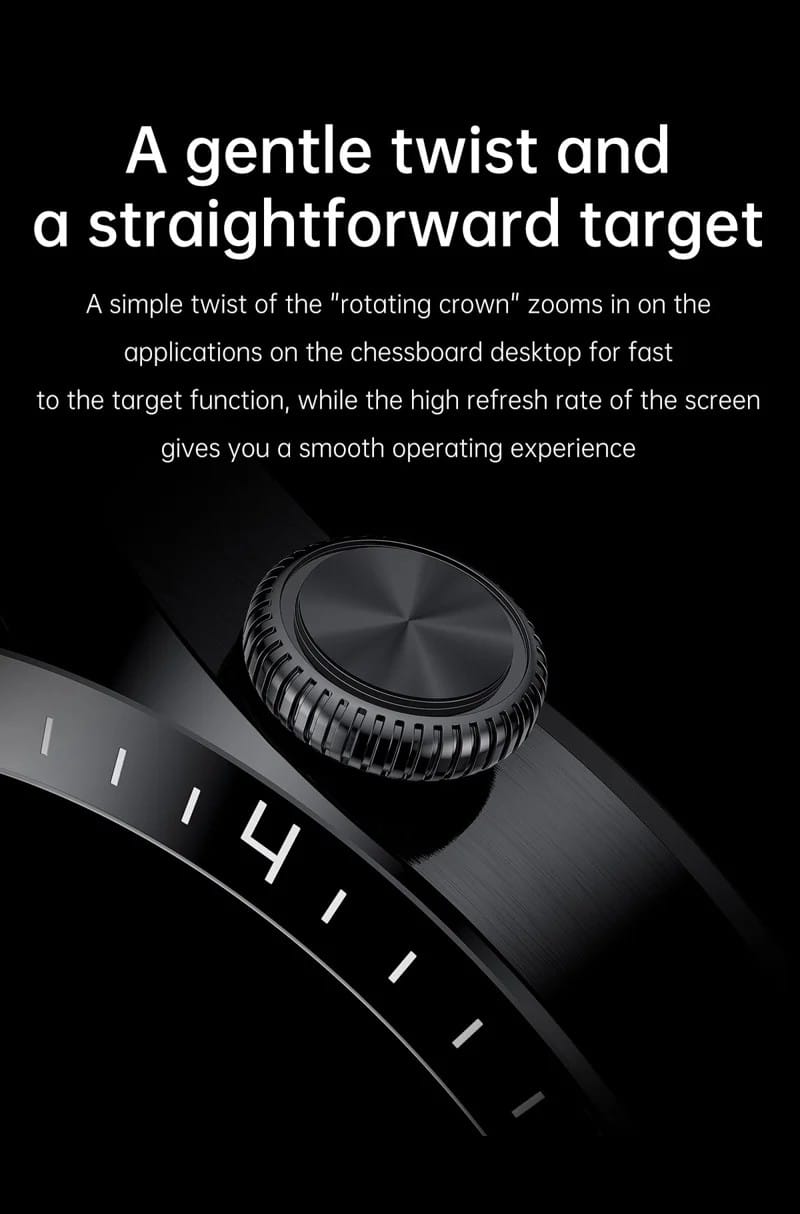 i39 Leather Strap Smart Watch - detail 03