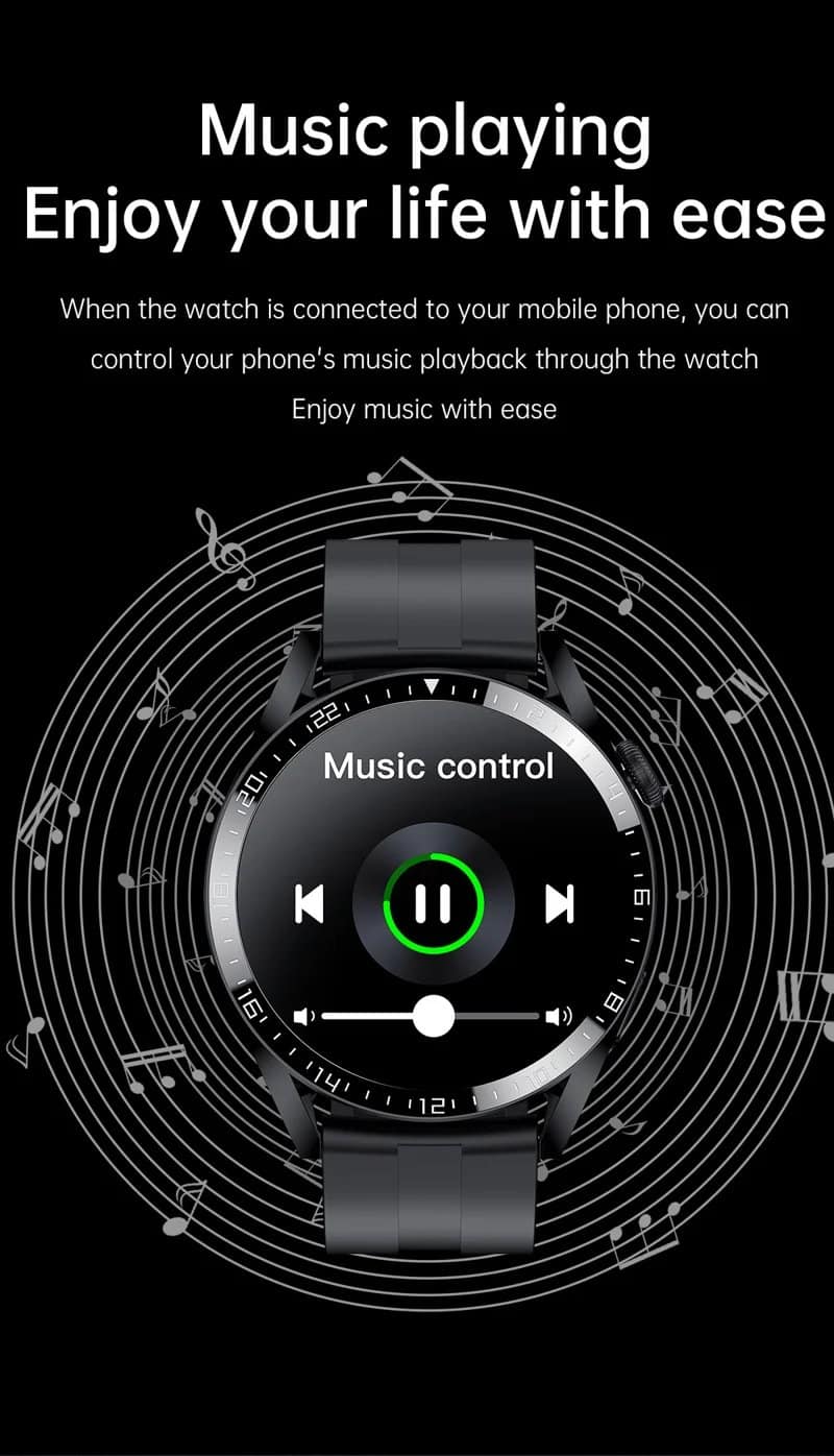 i39 Leather Strap Smart Watch - detail 12