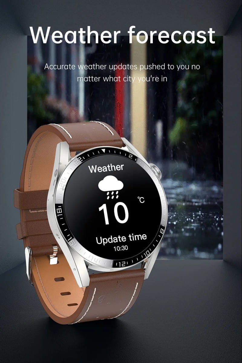 i39 Leather Strap Smart Watch - detail 13