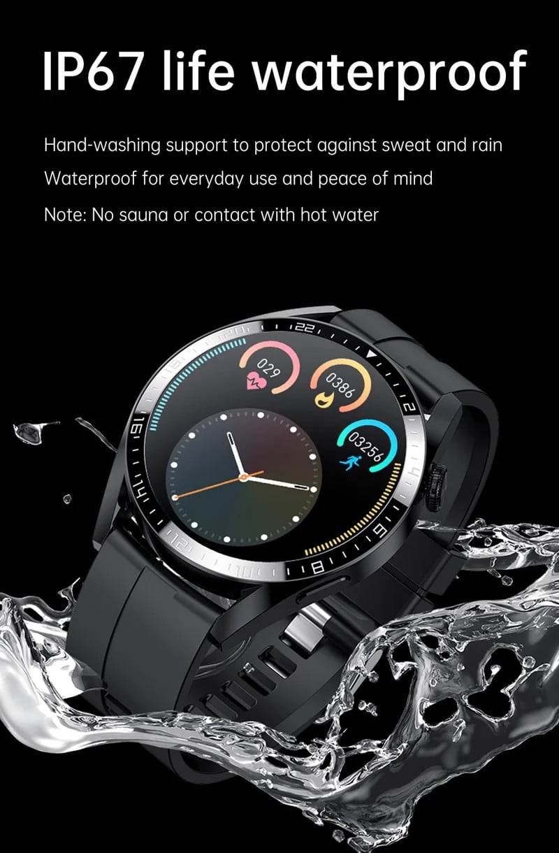 i39 Leather Strap Smart Watch - detail 16
