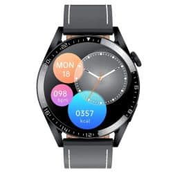 i39 Leather Strap Smart Watch - gallery 03
