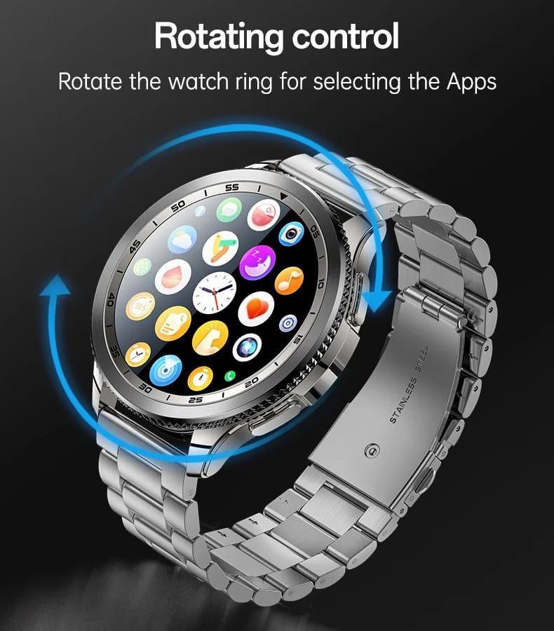 IO34 AMOLED Metal Smart Watch - detail 02