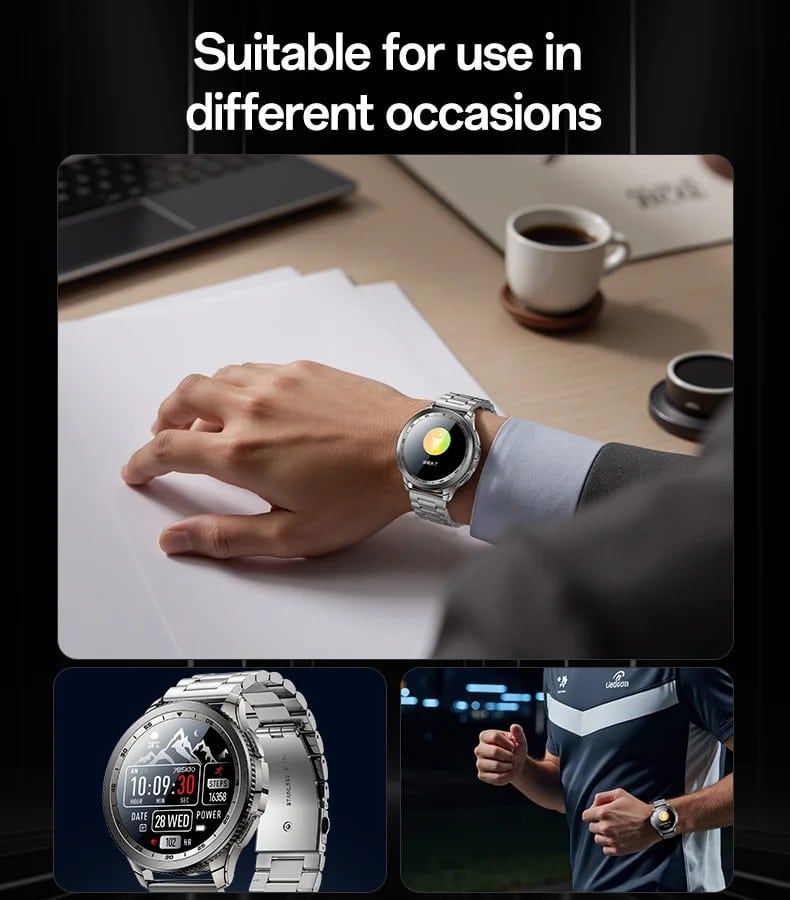 IO34 AMOLED Metal Smart Watch - detail 06