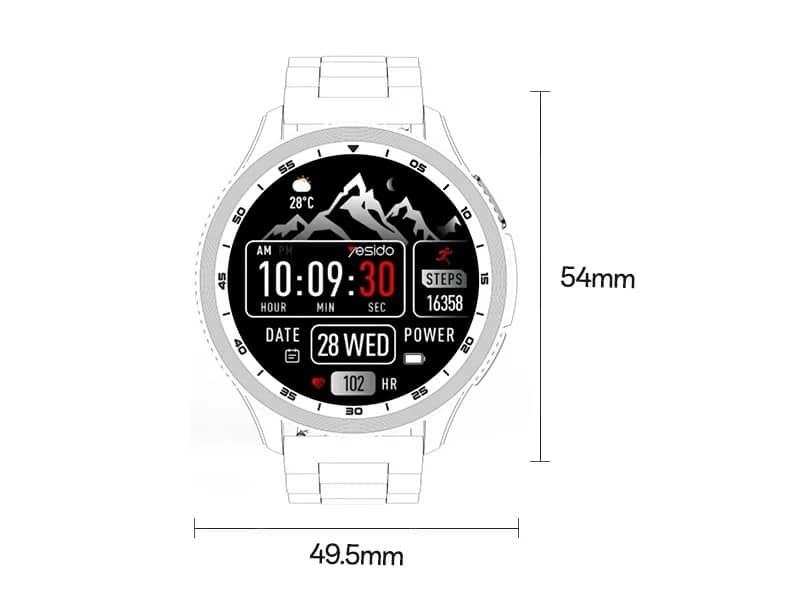 IO34 AMOLED Metal Smart Watch - detail 12