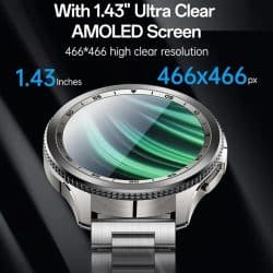 IO34 AMOLED Metal Smart Watch - gallery 02
