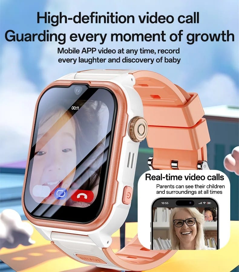 IO37 4G Kids Wi-Fi and LBS Video Call Smart Watch - detail 03