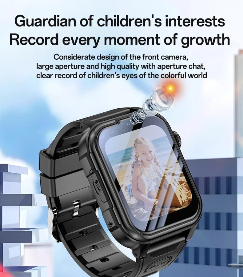 IO37 4G Kids Wi-Fi and LBS Video Call Smart Watch - detail 04