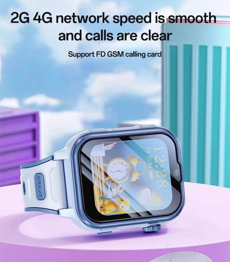 IO37 4G Kids Wi-Fi and LBS Video Call Smart Watch - detail 05