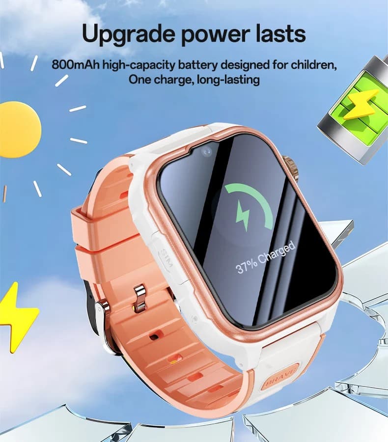 IO37 4G Kids Wi-Fi and LBS Video Call Smart Watch - detail 06