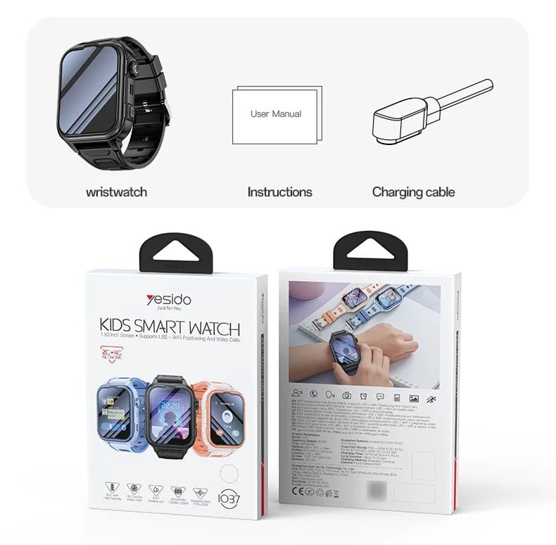 IO37 4G Kids Wi-Fi and LBS Video Call Smart Watch - detail 13