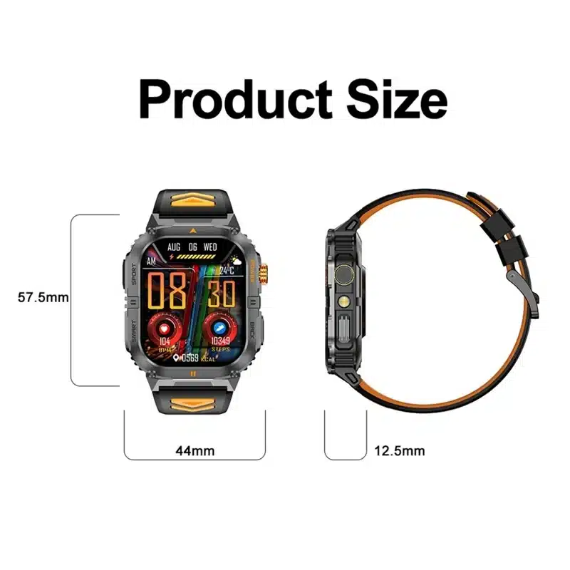 YK12 smart watch product detail 7