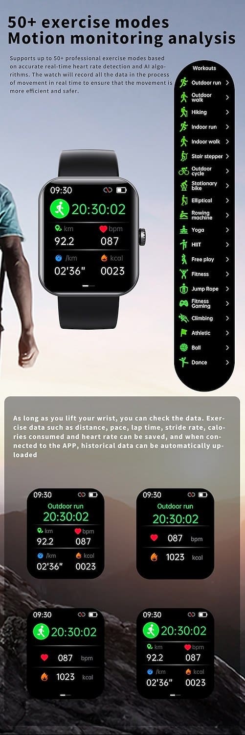 F57L IPS Fitness Smart Watch - detail 03