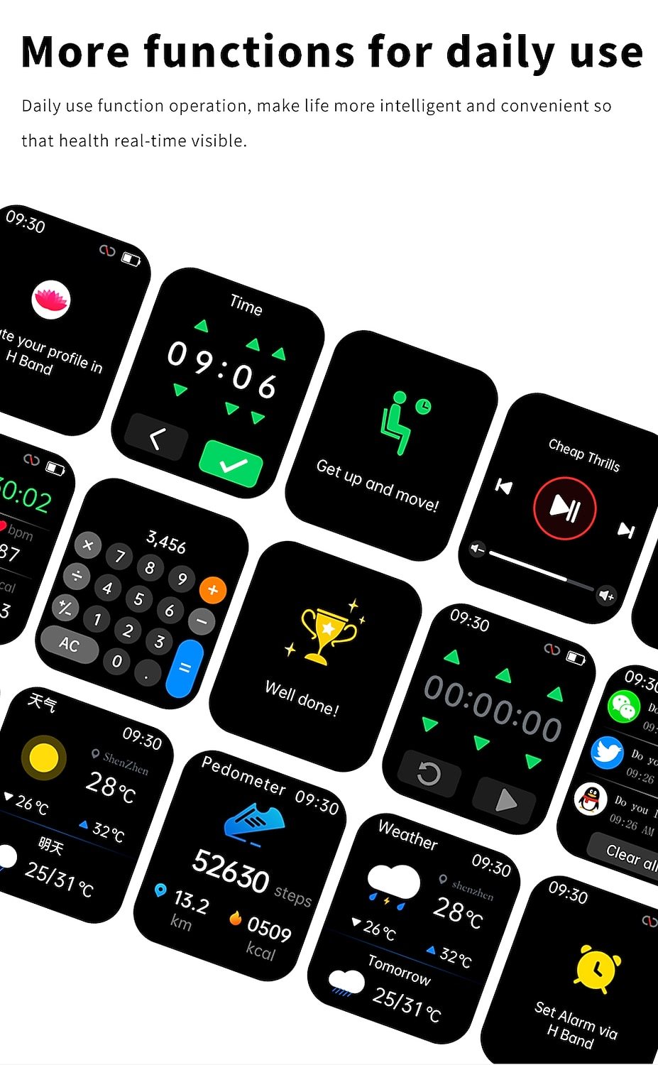 F57L IPS Fitness Smart Watch - detail 10